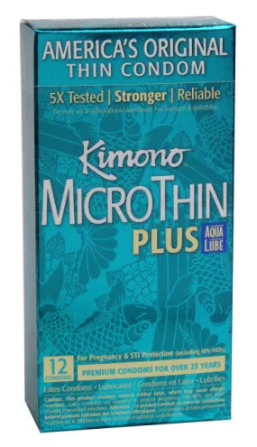 Kimono MicroThin Plus AquaLube