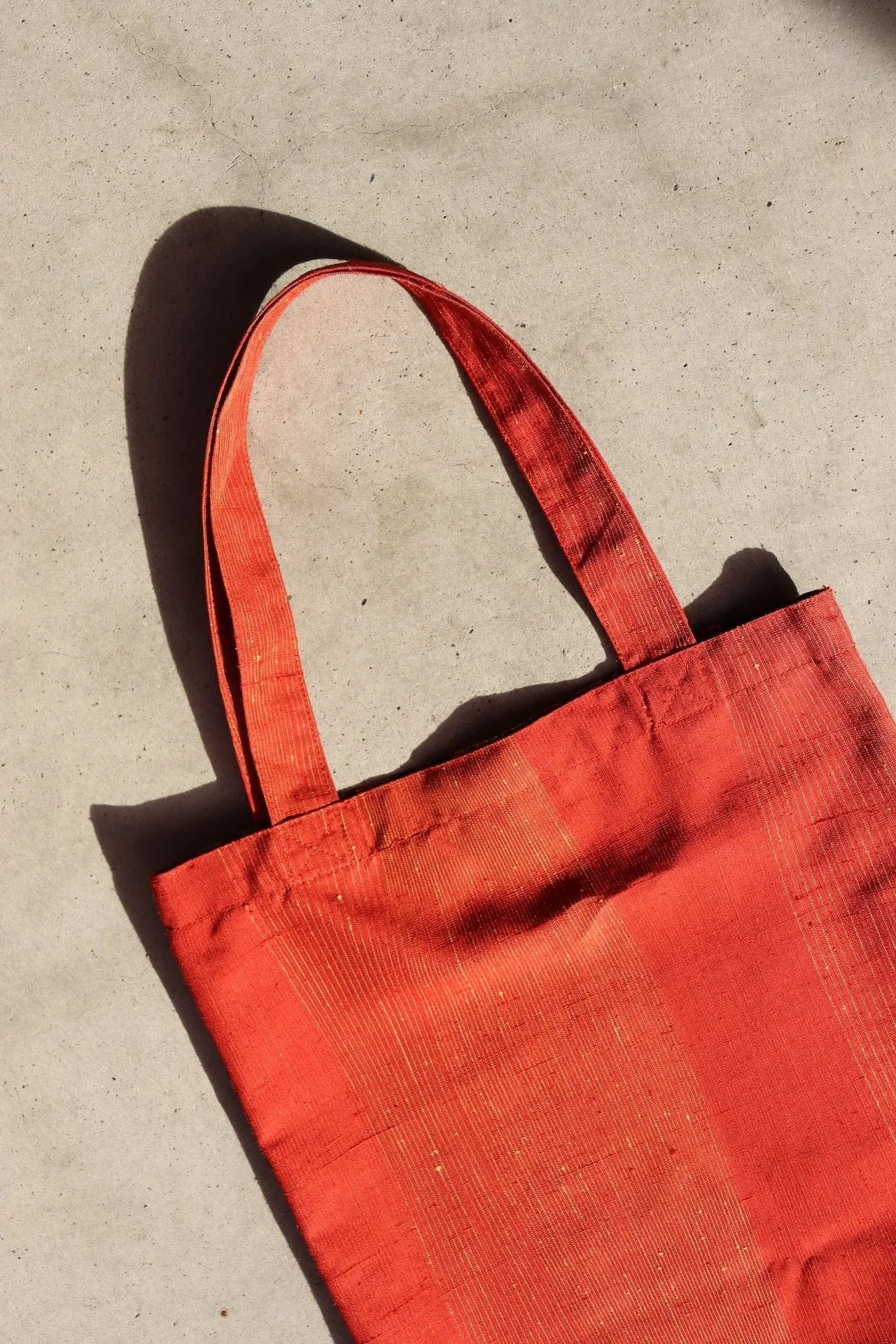 Kimono Tote-Red x Blue