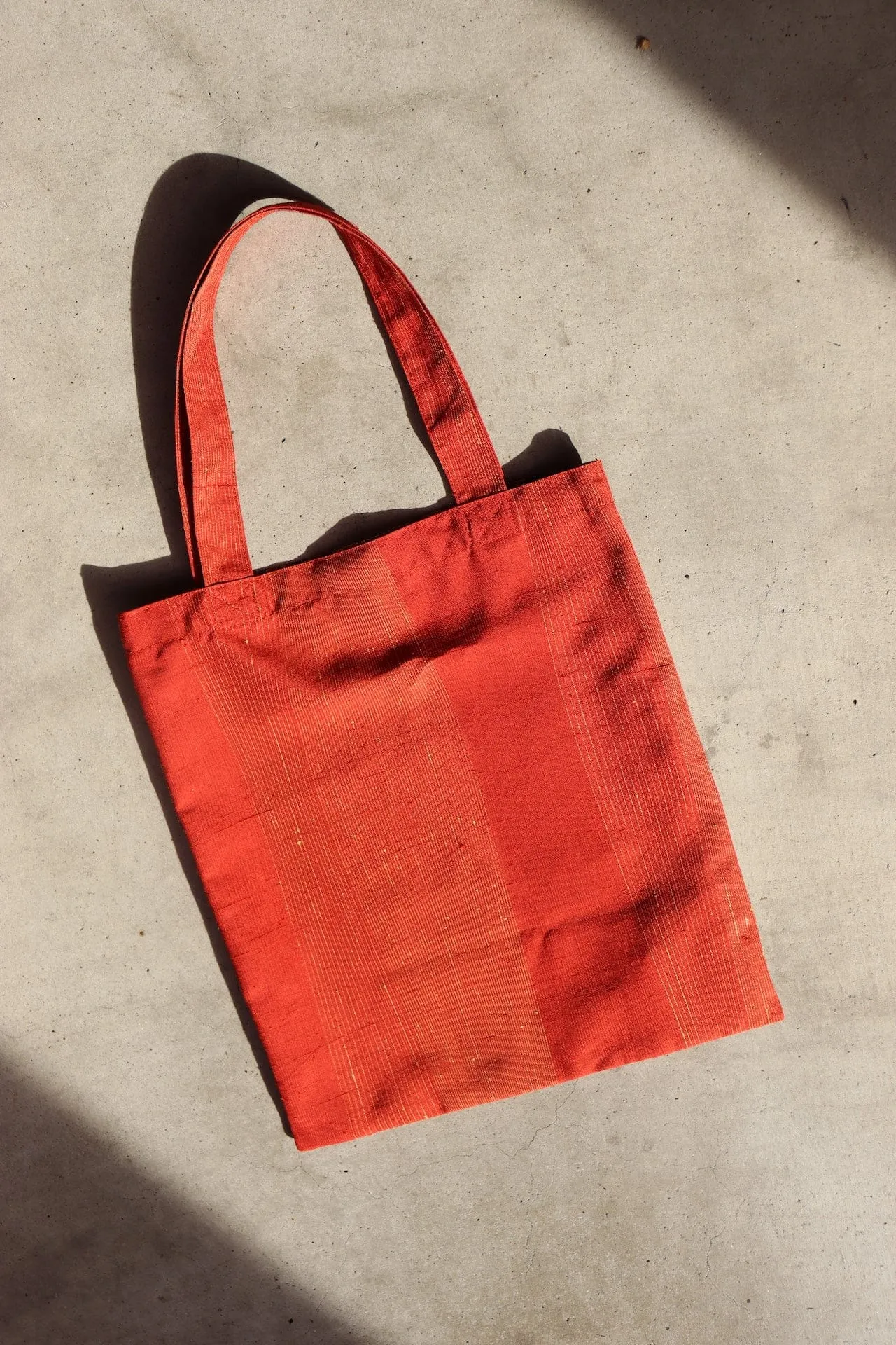 Kimono Tote-Red x Blue