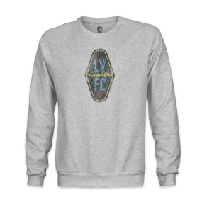 Las Vegas Lights FC Color Badge Crewneck Sweatshirt - Grey