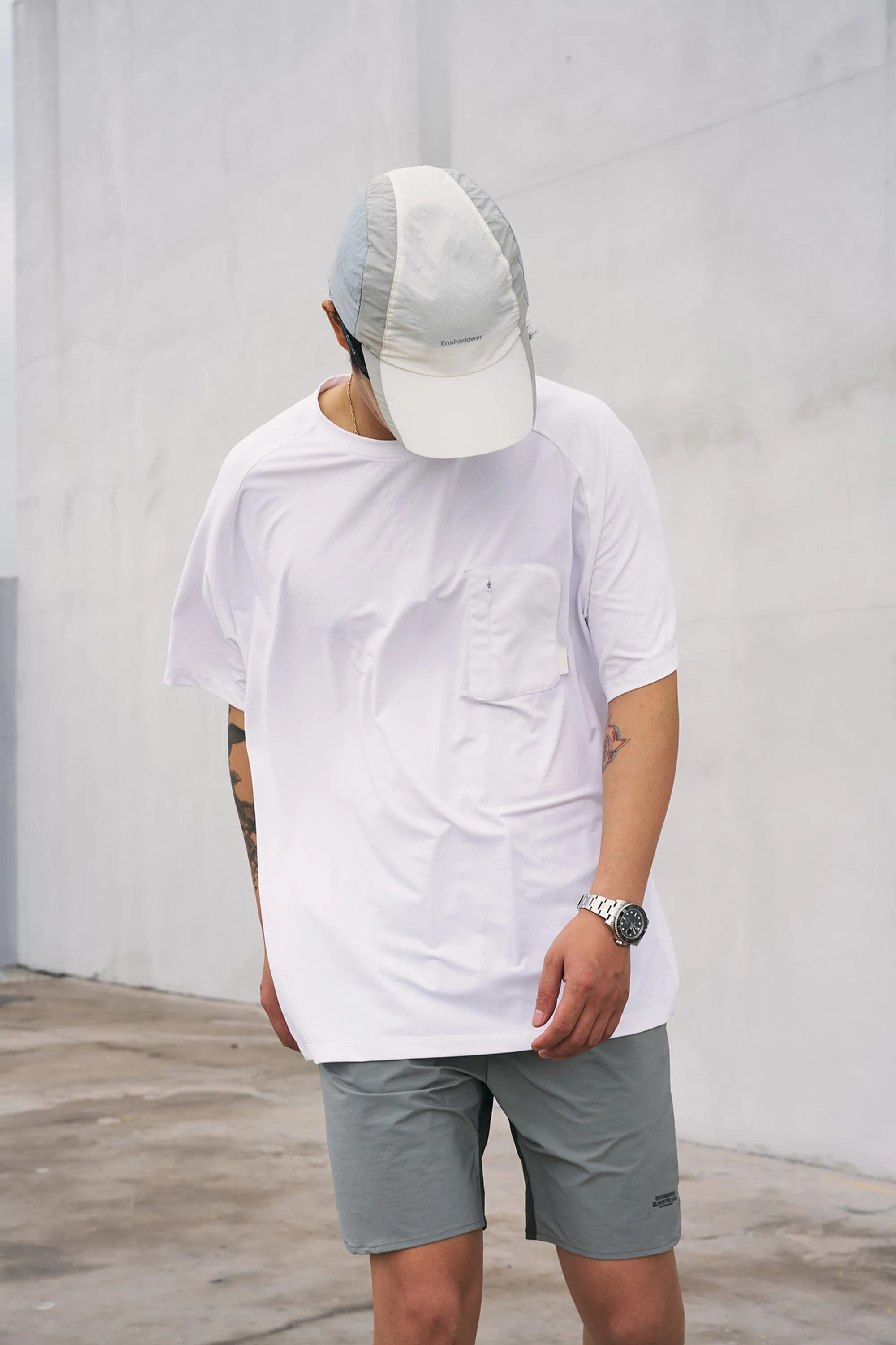 Layer Sleeve Pocket Tee
