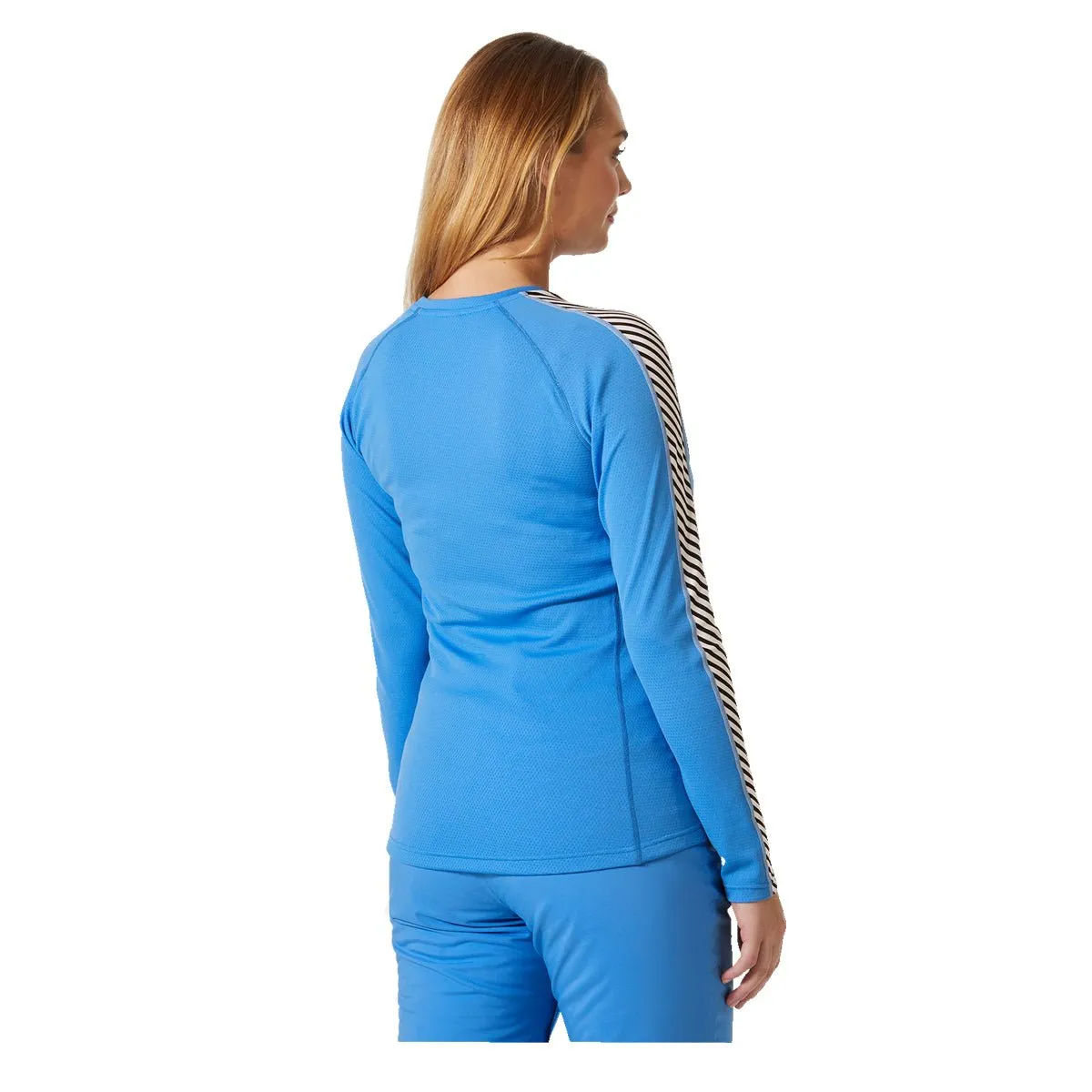 LIFA® ACTIVE Stripe Crew Base Layer - Ultra Blue