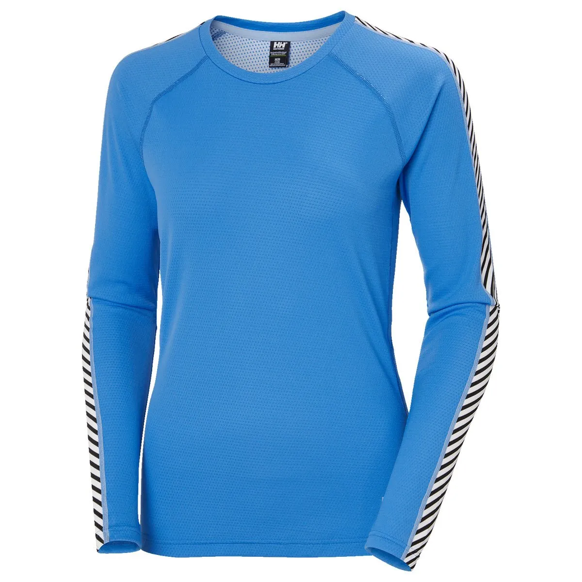 LIFA® ACTIVE Stripe Crew Base Layer - Ultra Blue