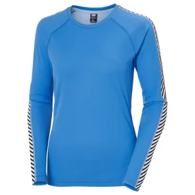 LIFA® ACTIVE Stripe Crew Base Layer - Ultra Blue