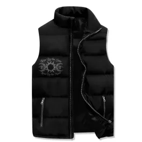 Live By The Sun Casual Zip Warm Vest Top