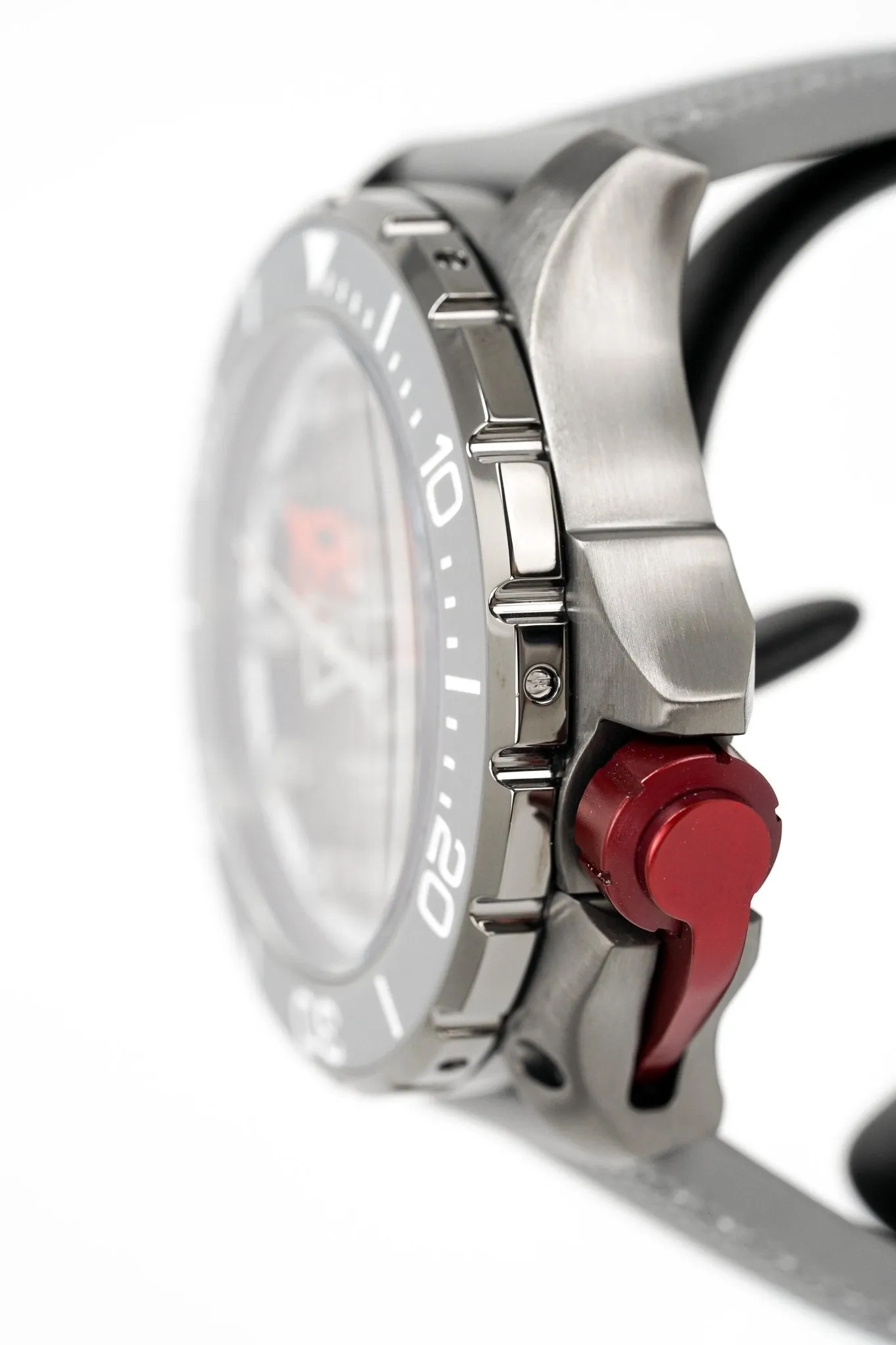 M2Z Men's Watch Diver 200 Grey IP Gun 200-004