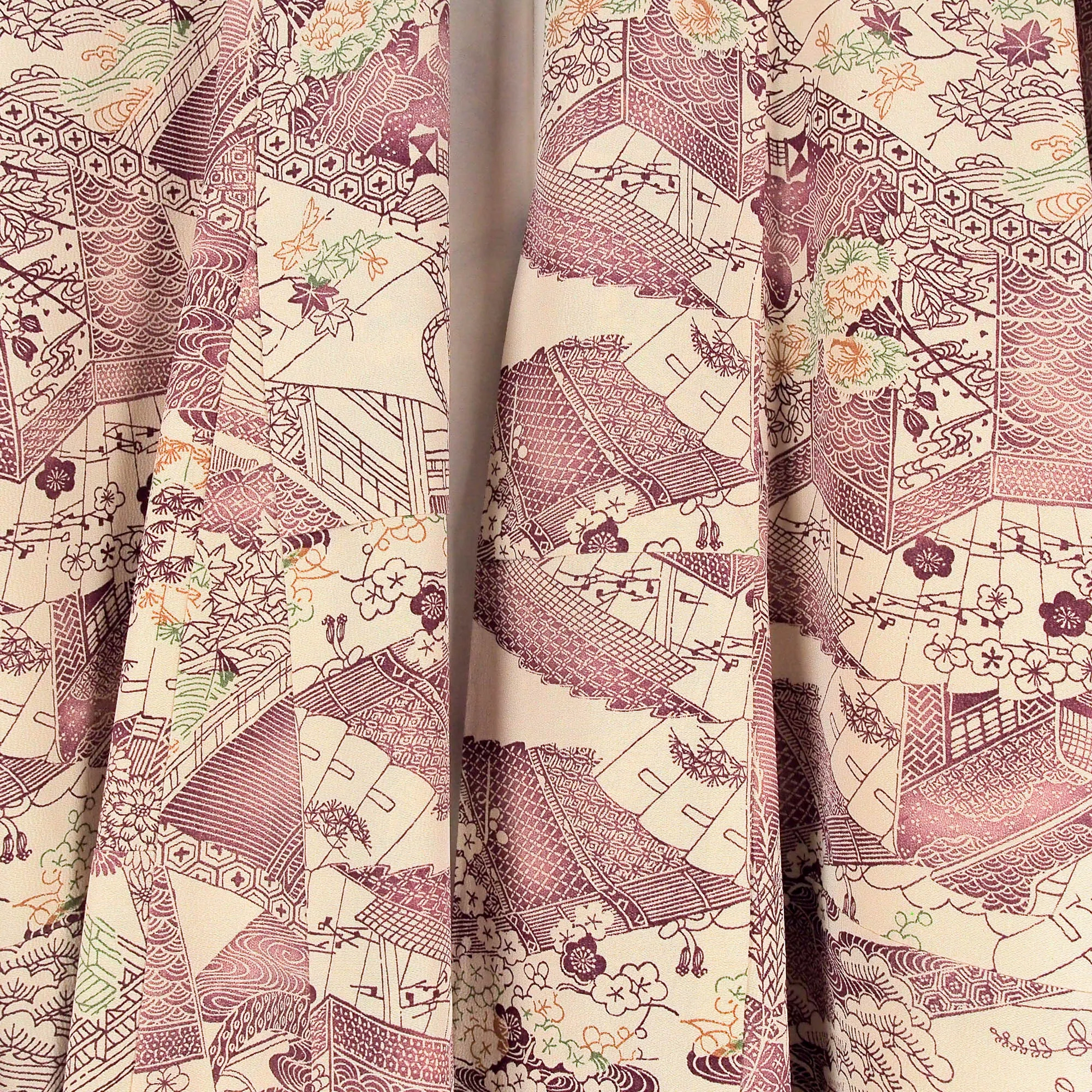 Mansion & Traditional Print Kimono