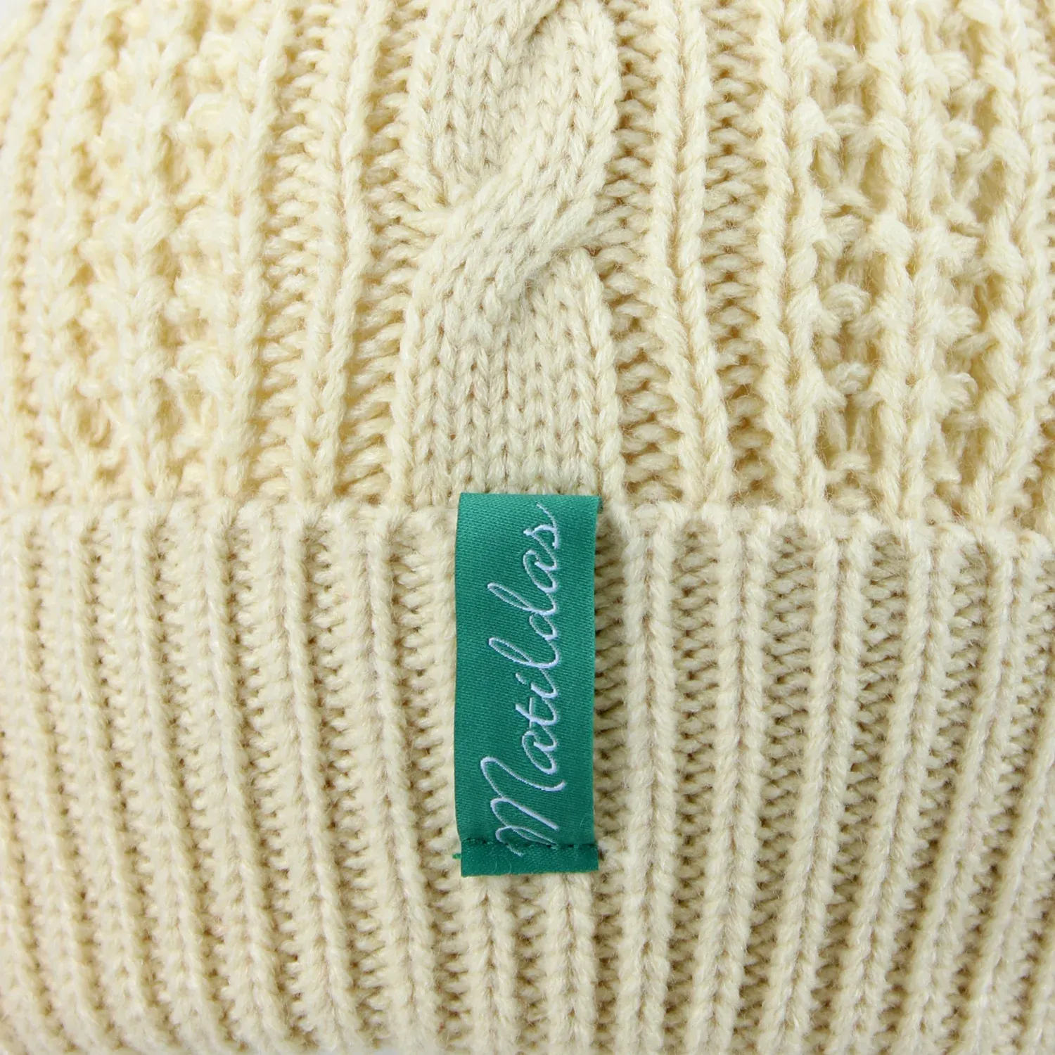 Matildas Cable Knit Beanie (9GK015Z002)