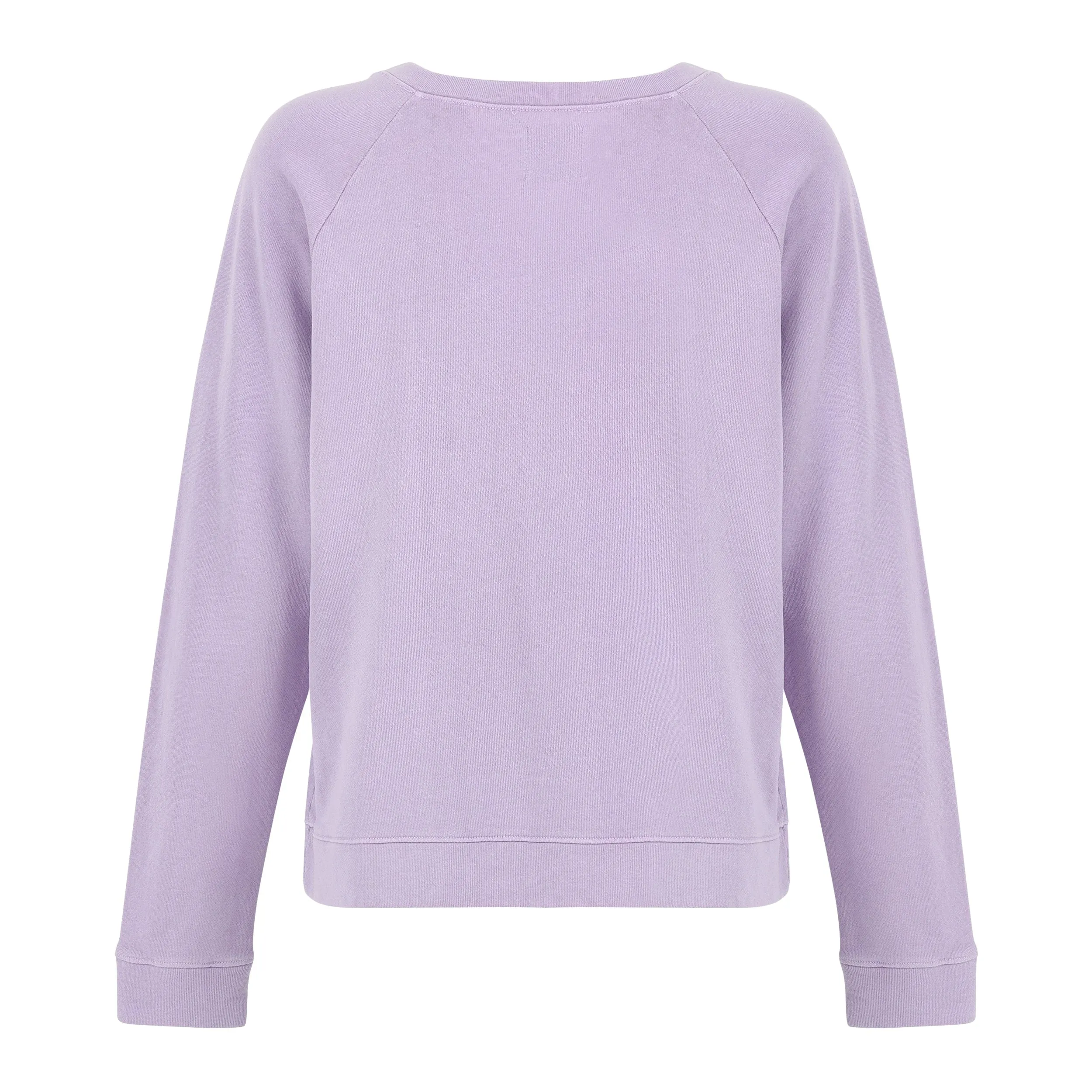 Melody Everyday Organic Cotton Pullover Sweatshirt - Lavender
