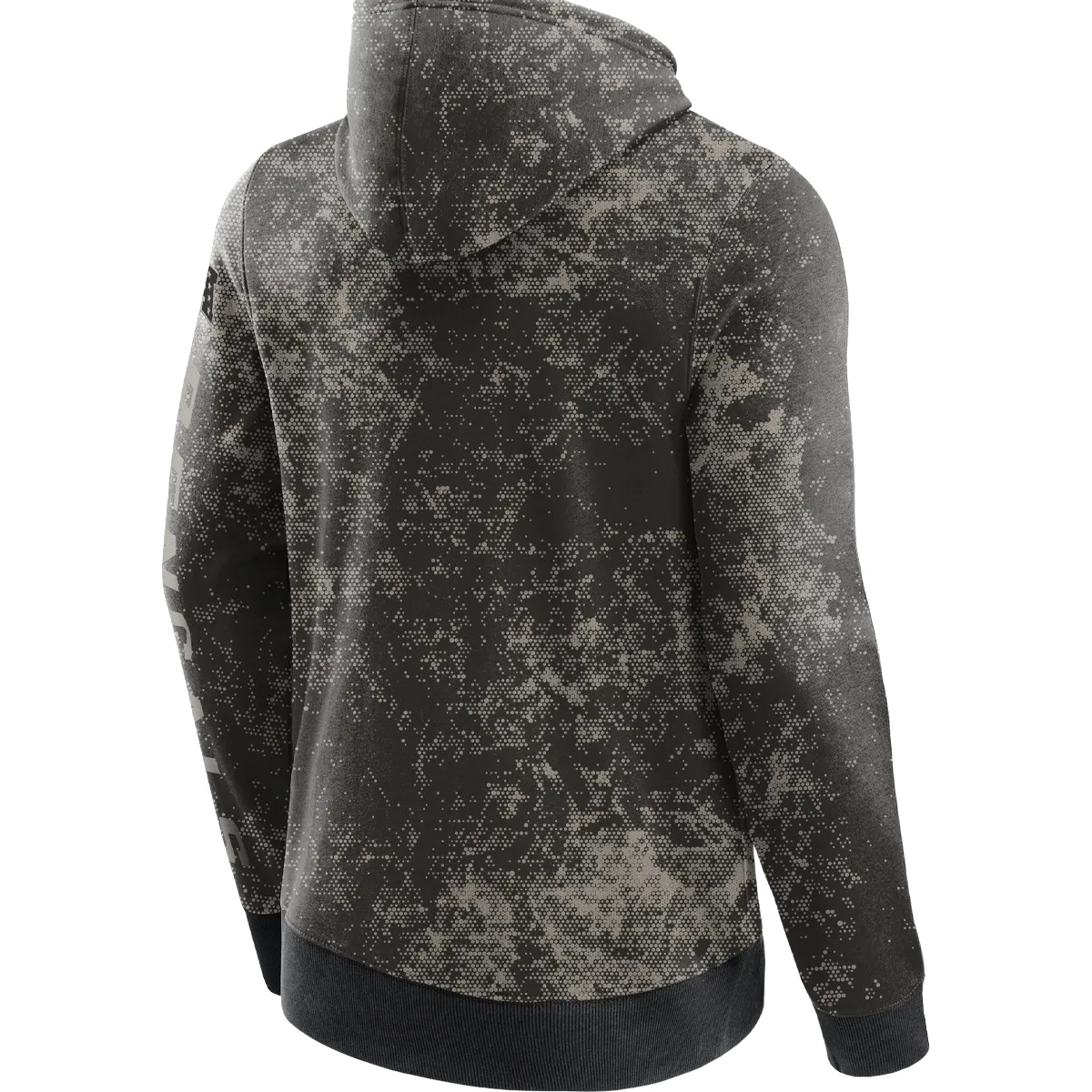 Men's 49ers Blackout Tonal Pull Over Hoodie