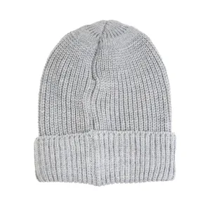 Men's Peregrine Porter Ribbed Beanie Hat Wool Made In England Seafoam