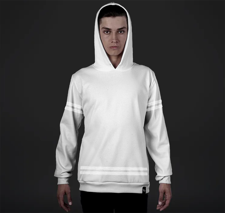 Mens, Pullover Hoodie Athletic Overlay