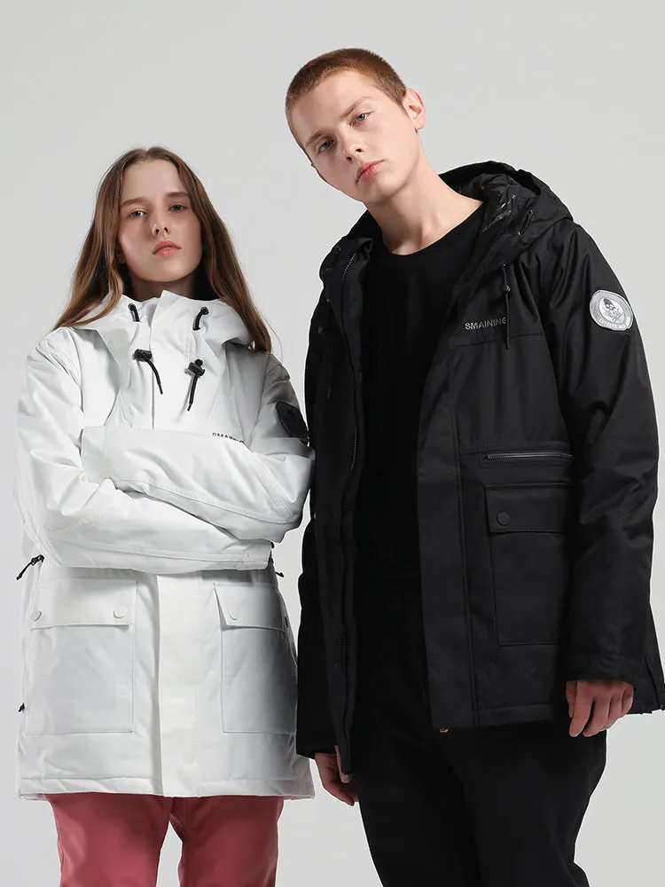 Men's Winter New Black Ski Suit Single And Double Board Waterproof Wear-Resistant Warm Ski Suit