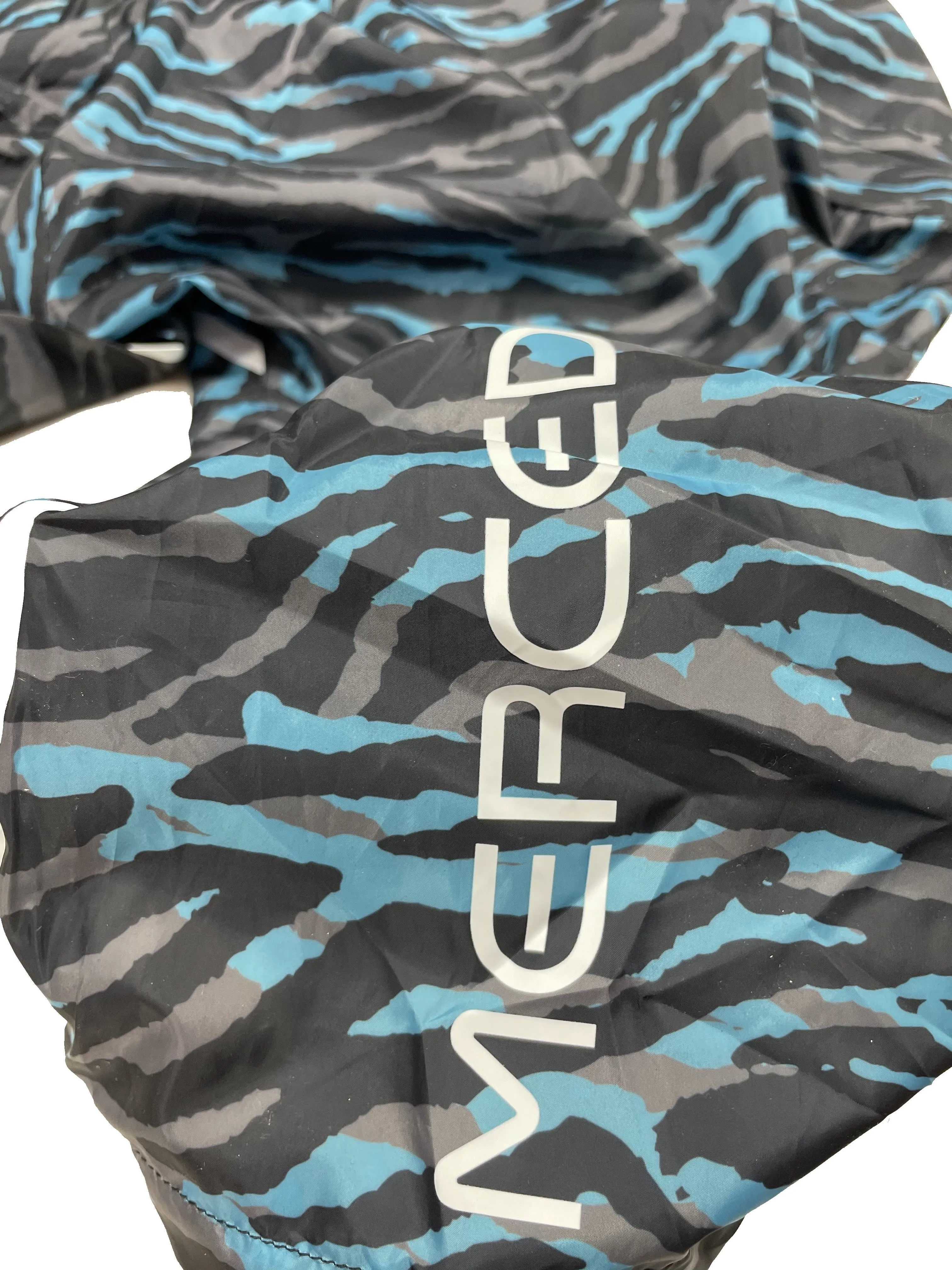 Mercedes Benz-EQ Formula E S8 Graphic Lightweight Technical Rain Jacket - Unisex - Camo