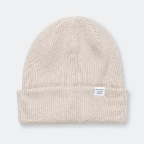Merino Lambswool Beanie - Oatmeal/Oatmeal