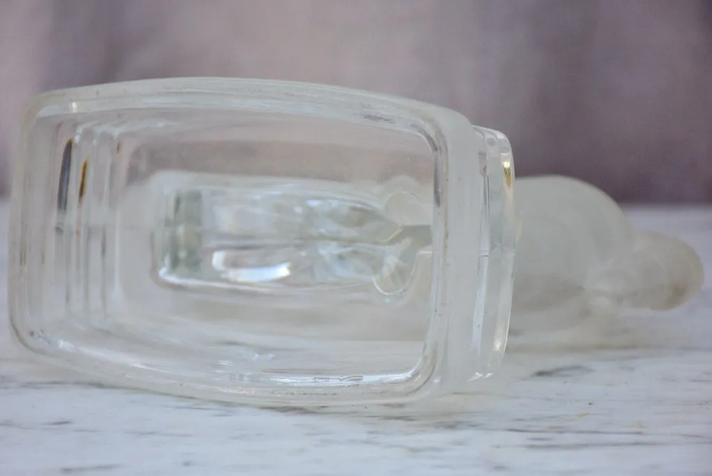 Mid-century glass paperweight, Michelin tyres