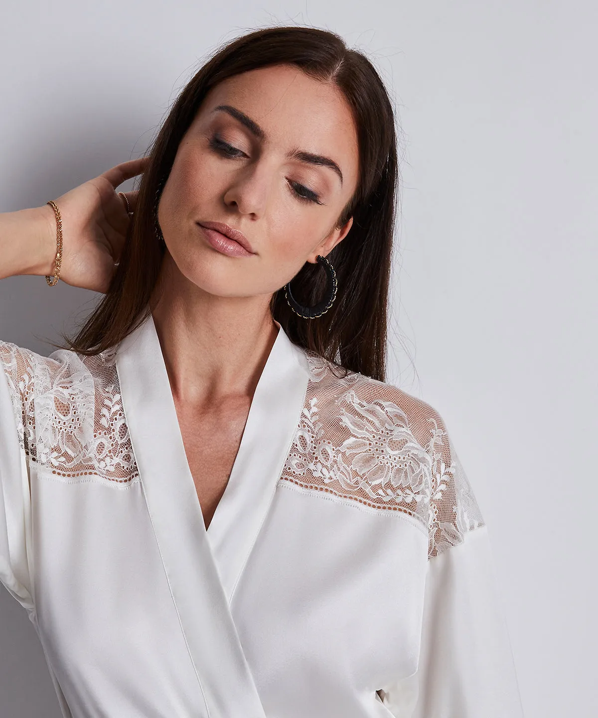 Midnight Whisper Kimono Opale