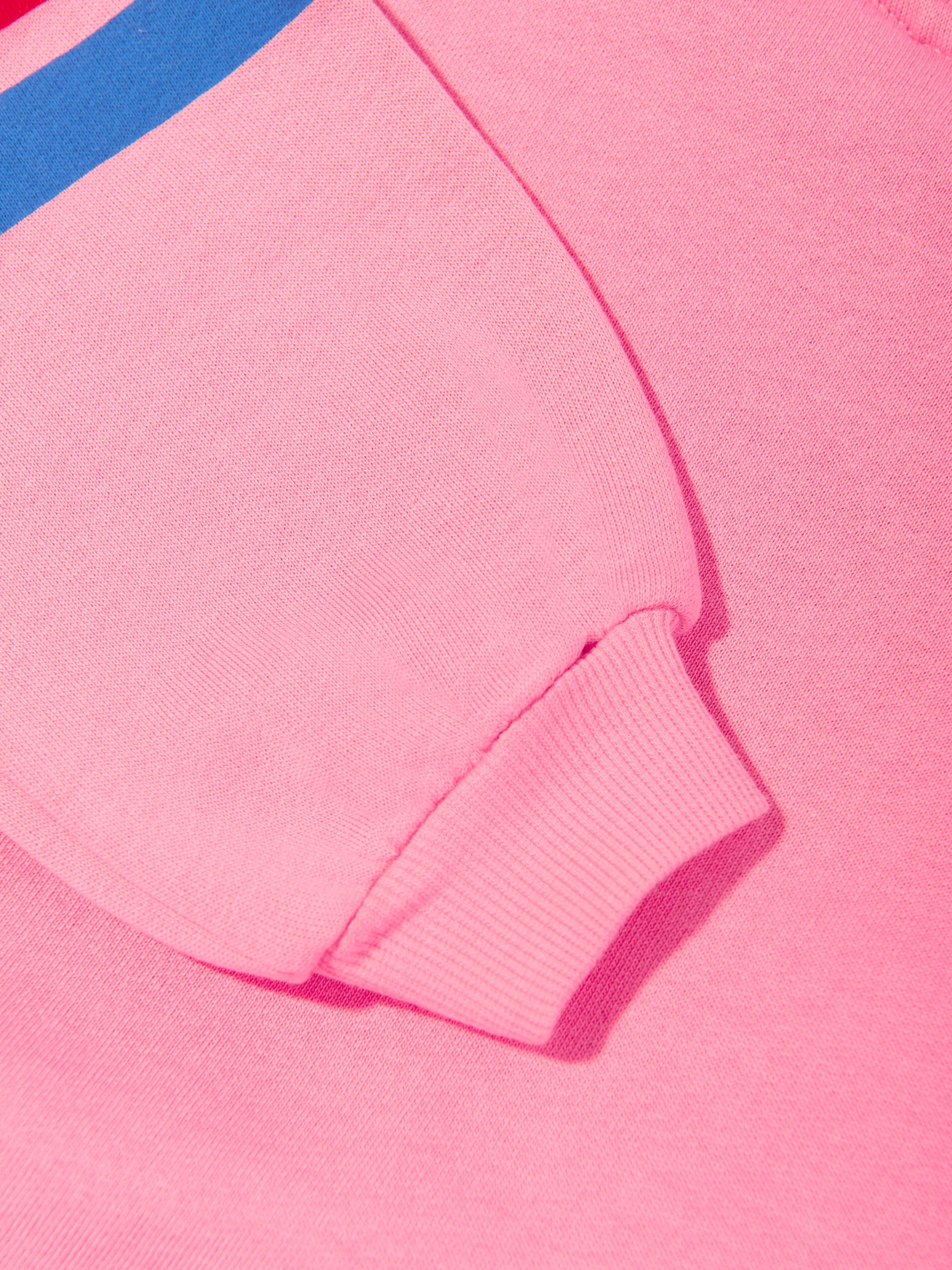 Mini Rodini Girls Adored Sweatshirt in Pink