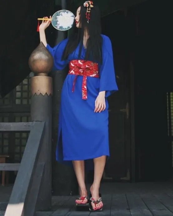Modern Plain Kimono