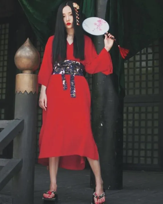 Modern Plain Kimono
