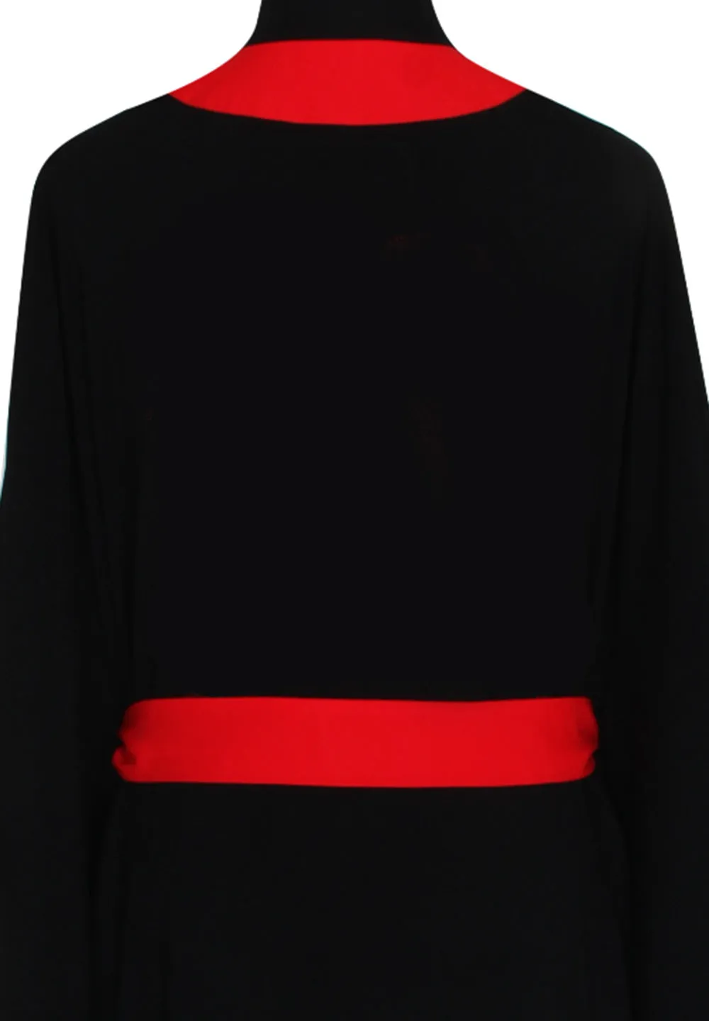 Monochrome - Black Kimono (Red)