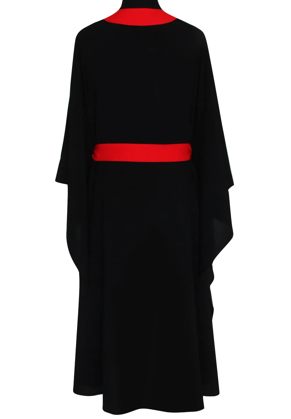 Monochrome - Black Kimono (Red)