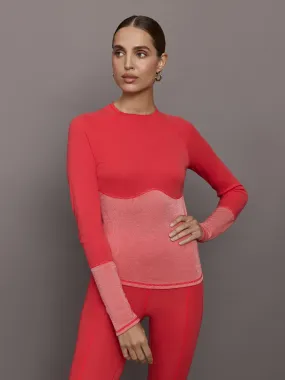 Moonlight Base Layer Long Sleeve - Winterberry
