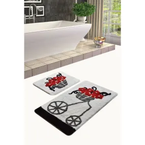 Muru - Red  Bath Mat