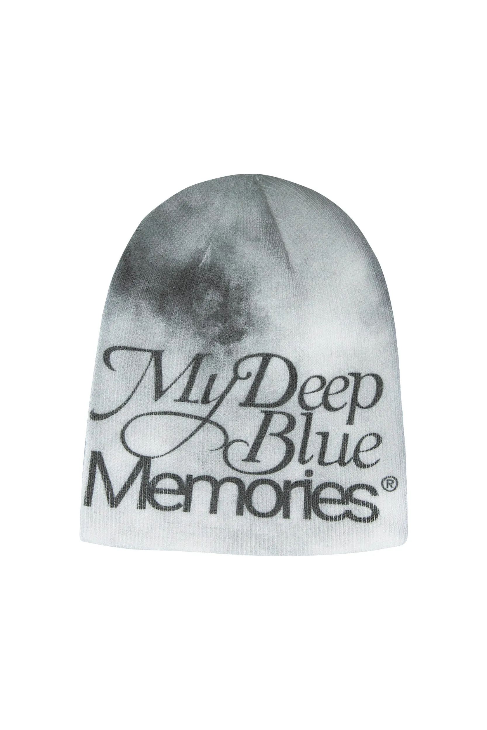 [MY DEEP BLUE MEMORIES] FW 23 MDBM GRAPHIC BEANIE in black