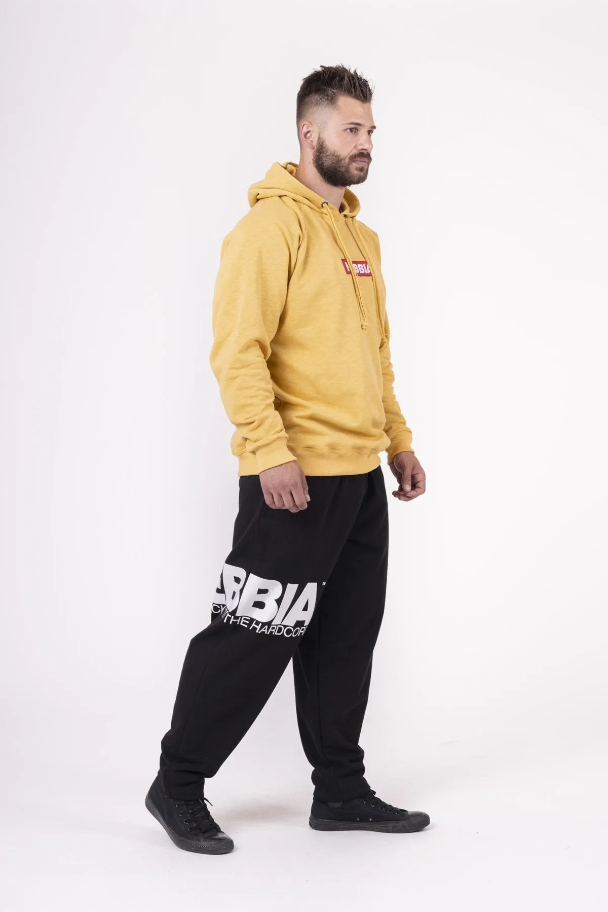 Nebbia Red Label Hoodie 149 - Mustard