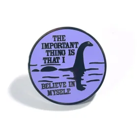 Nessie Believe Enamel Pin