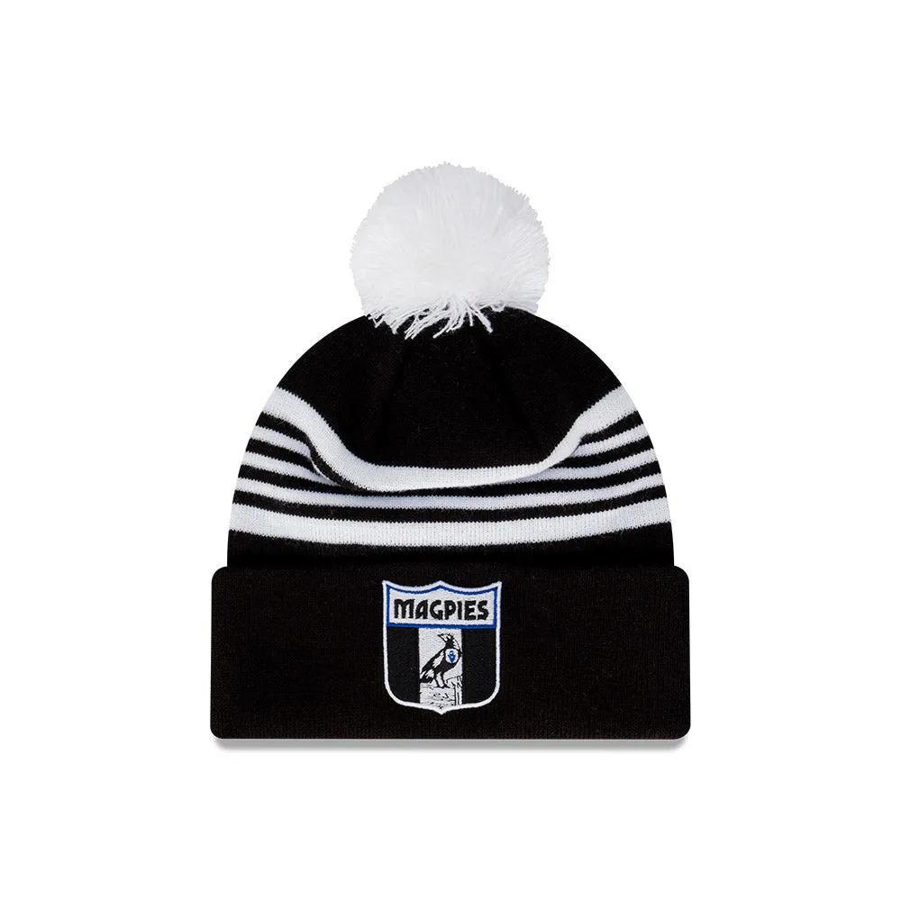 New Era Beanie AFL 2024 Heritage Team Collingwood Magpies