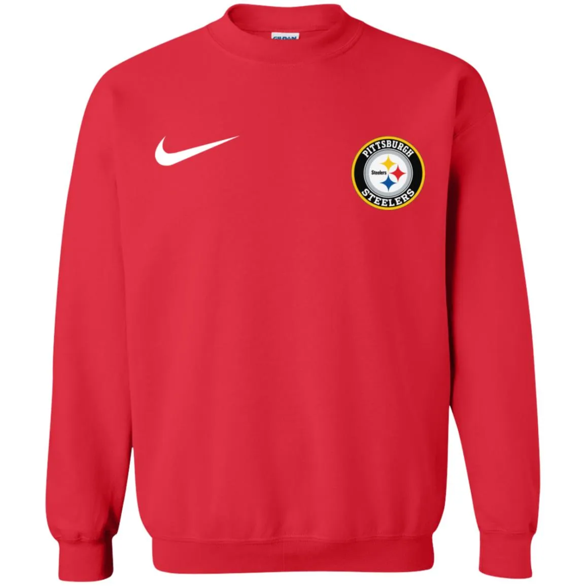 Nike Pittsburgh Steelers Nfl Football Unisex Crewneck Pullover Sweatshirt