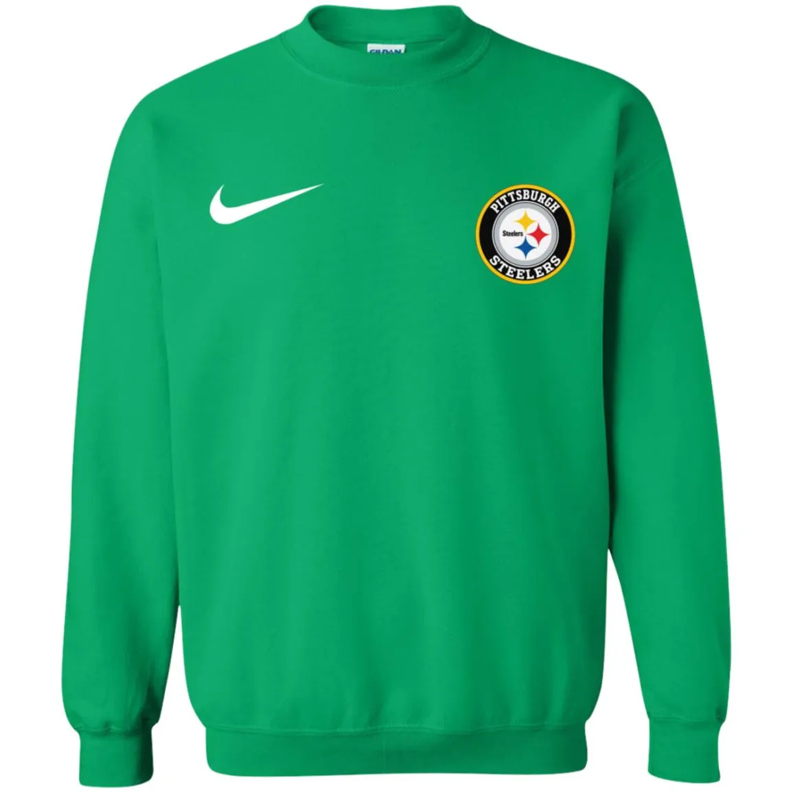 Nike Pittsburgh Steelers Nfl Football Unisex Crewneck Pullover Sweatshirt