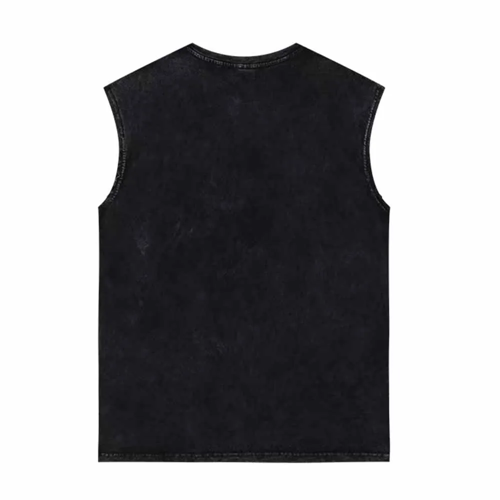 No Rain No Flowers Beauty Vintage Washed Vest Top