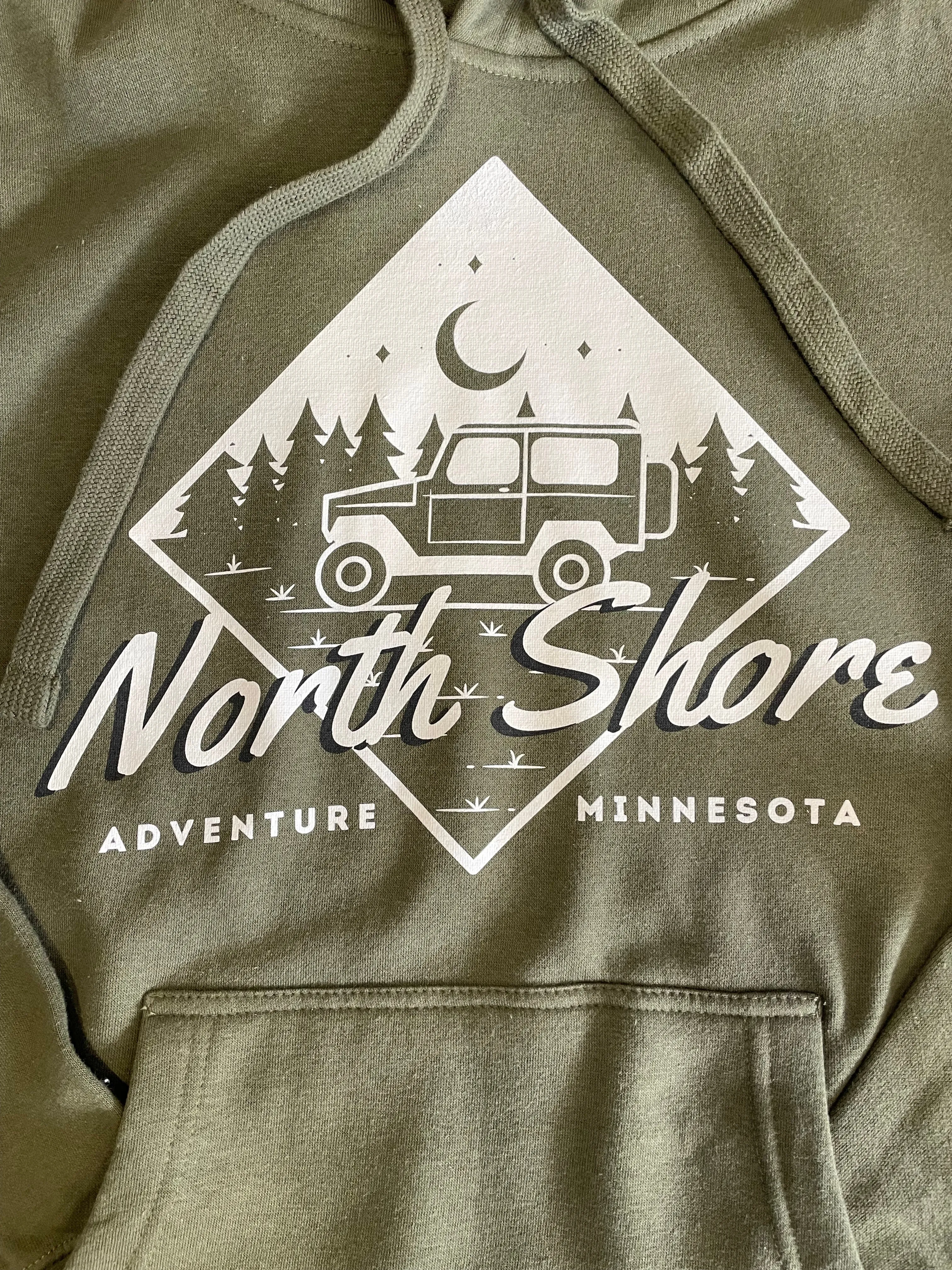 North Shore Jeep Pullover Hoodie