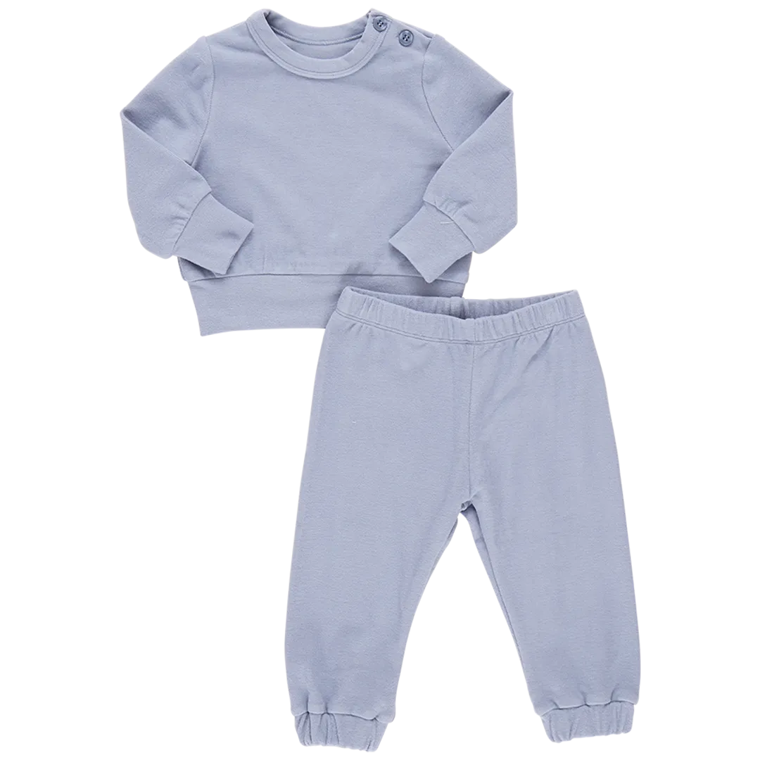 Pink Chicken - Baby Cordy Set - Light Blue