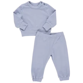Pink Chicken - Baby Cordy Set - Light Blue