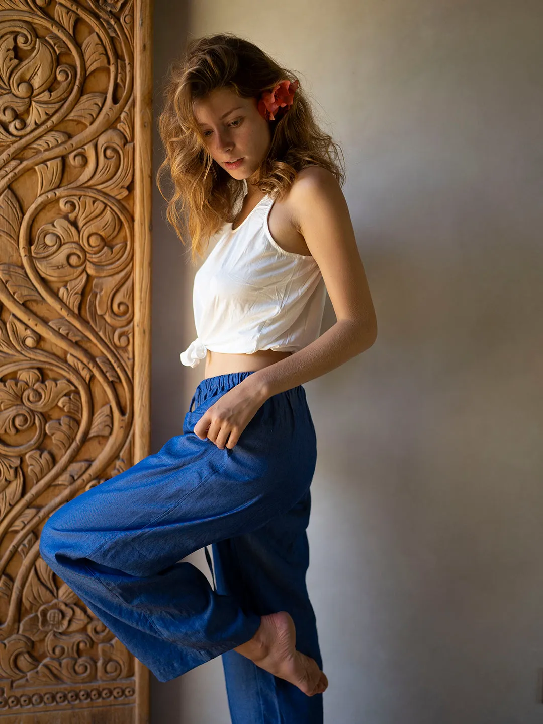 Pocket Pants Denim