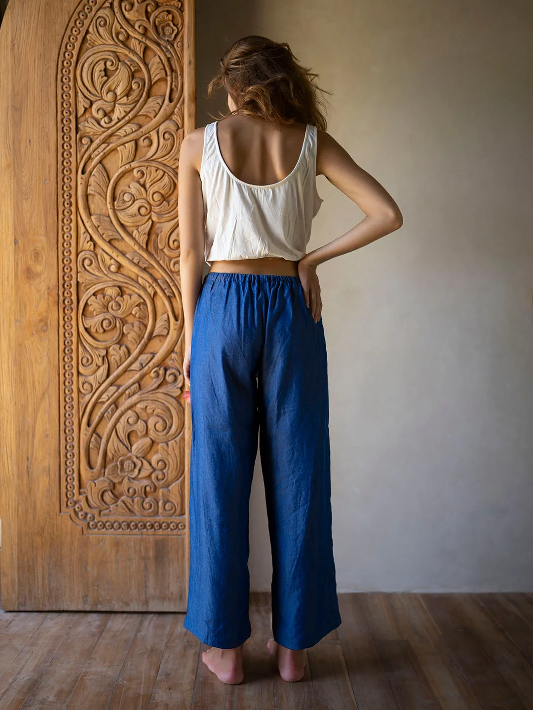 Pocket Pants Denim