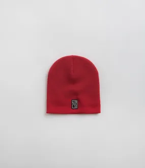 Poetic Collective Skull Beanie - Red