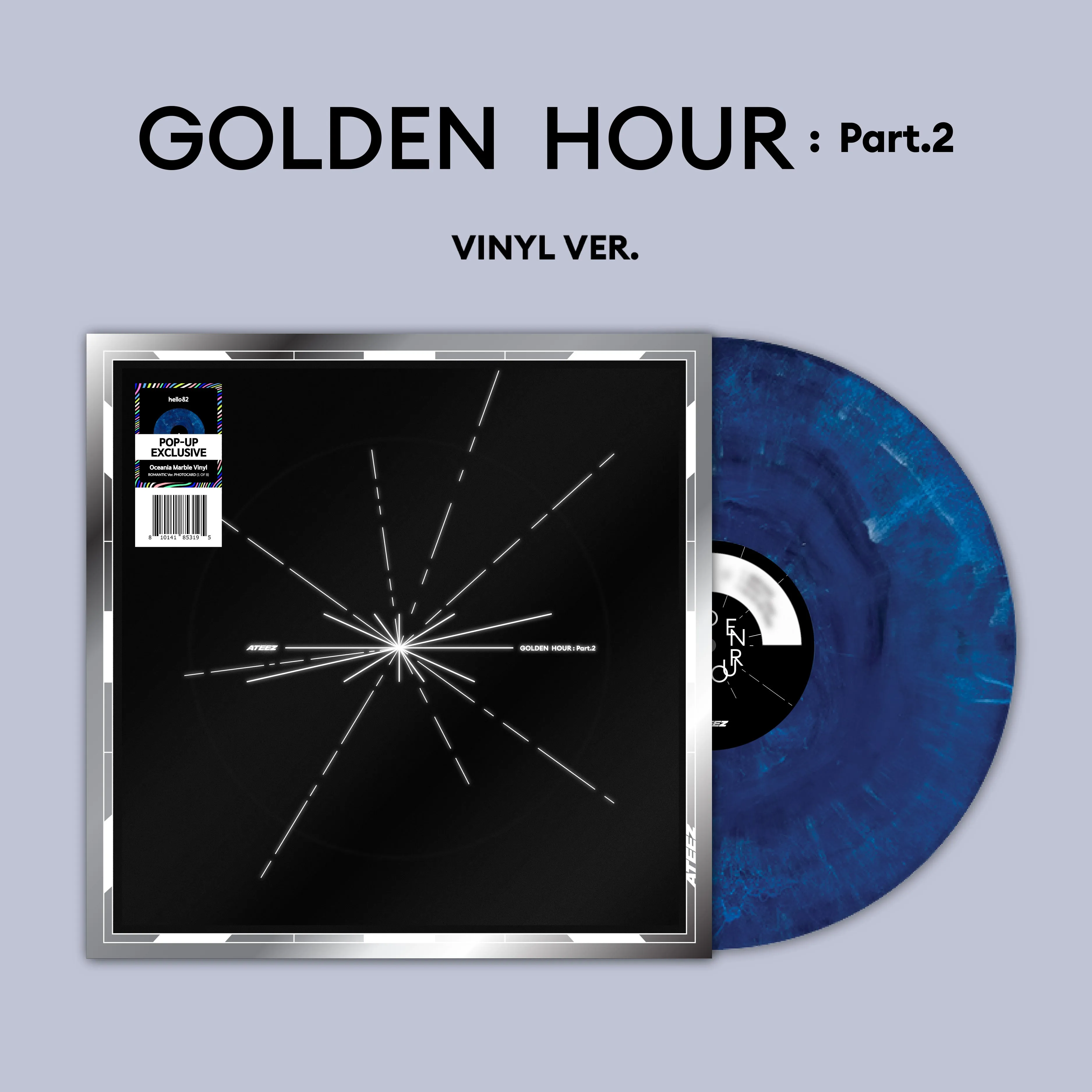 (POP-UP EXCL.) ATEEZ - GOLDEN HOUR : Part.2 - POP-UP (Vinyl)