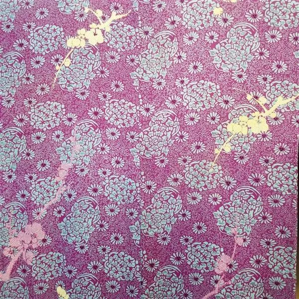 "Ume Silhouette" Vintage Kimono