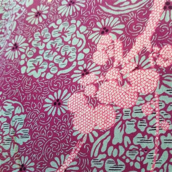 "Ume Silhouette" Vintage Kimono