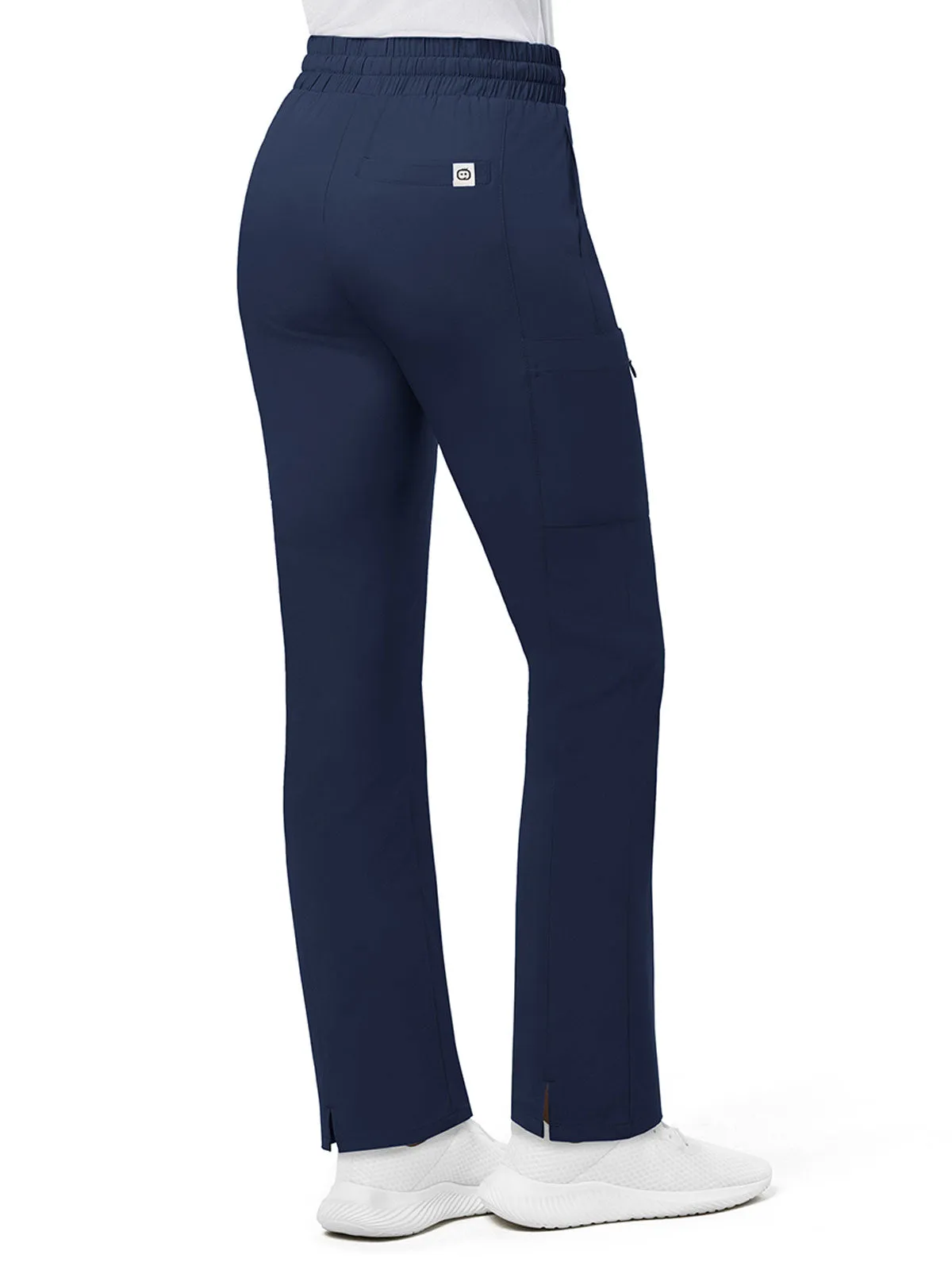 Renew - Women's High Waist Slim Leg Scrub Pant