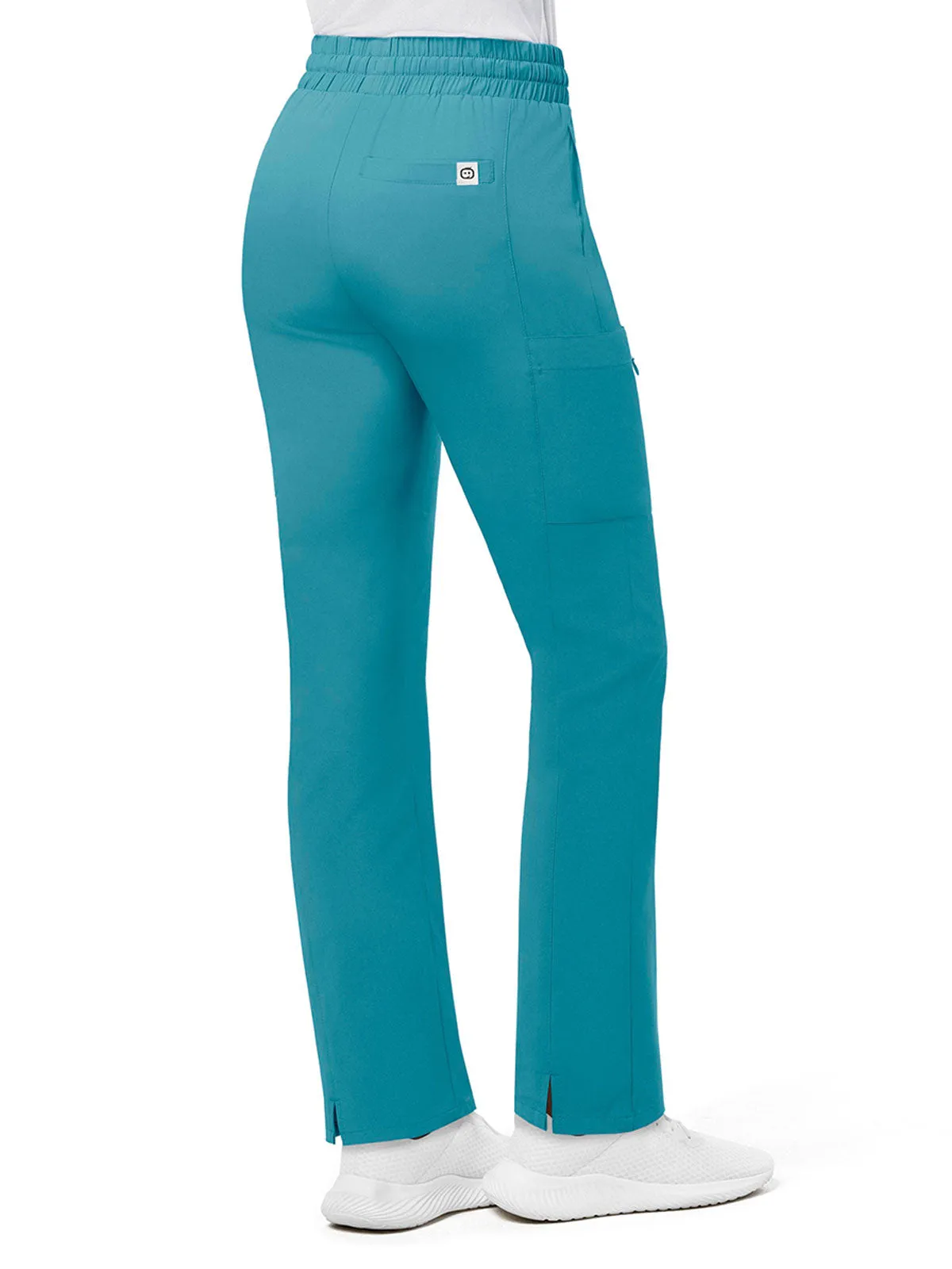 Renew - Women's High Waist Slim Leg Scrub Pant