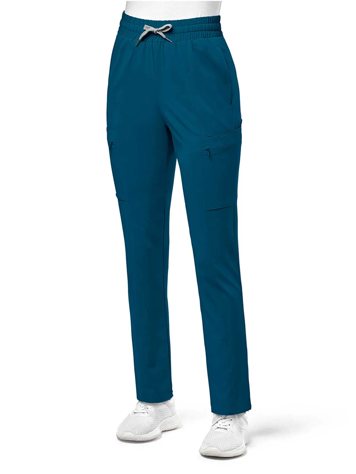 Renew - Women's High Waist Slim Leg Scrub Pant