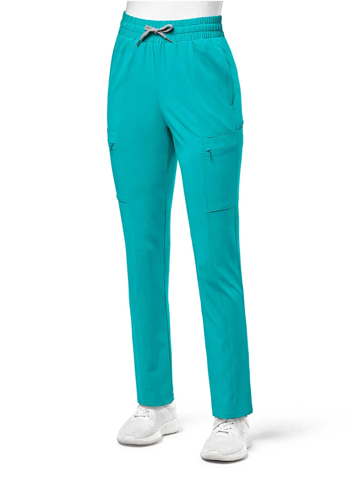 Renew - Women's High Waist Slim Leg Scrub Pant