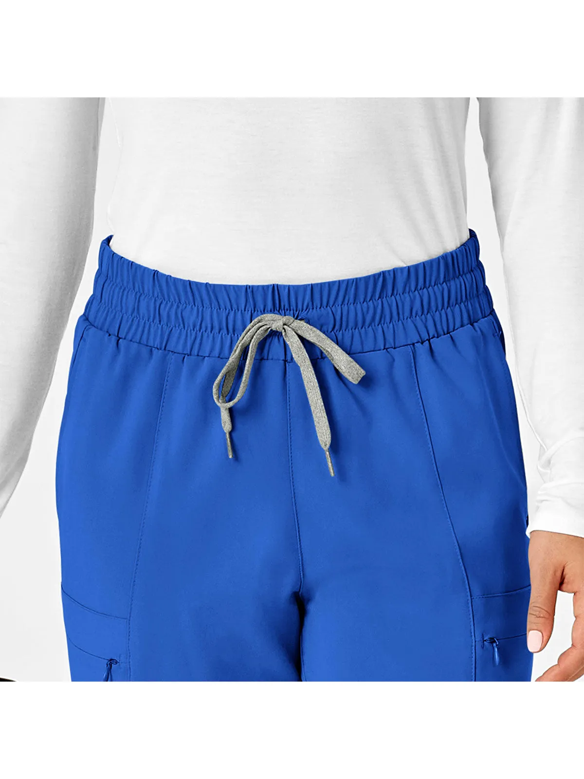 Renew - Women's High Waist Slim Leg Scrub Pant