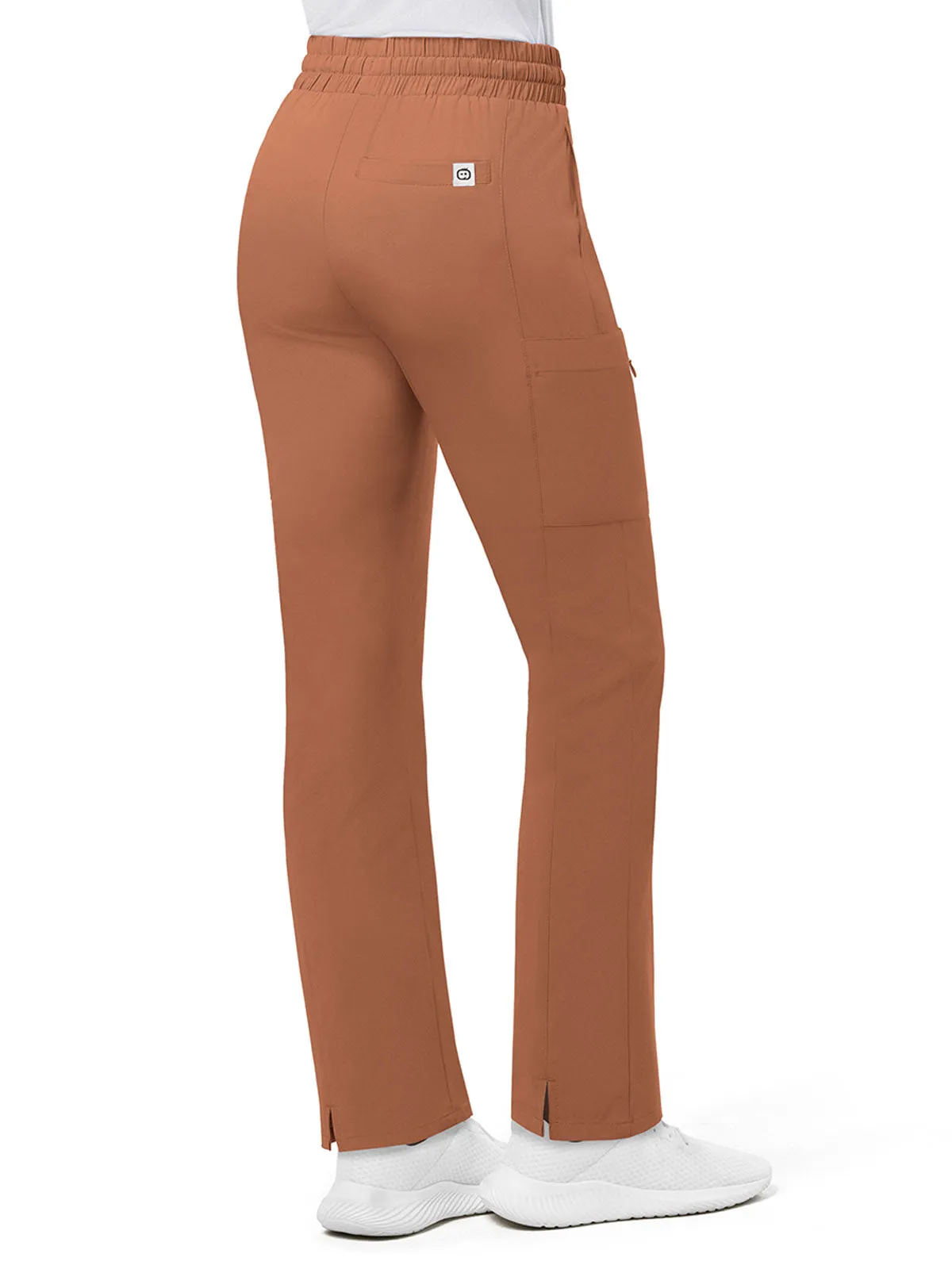 Renew - Women's High Waist Slim Leg Scrub Pant